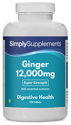 Ginger Tablets 12000mg Super Strength