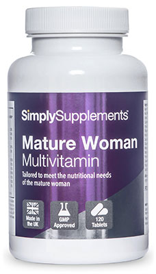 Multivitamins for Women | 65+ Formula | Simply Supplements