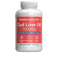 Cod Liver Oil Capsules 1,000mg