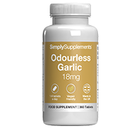 Odourless Garlic Tablets 18mg
