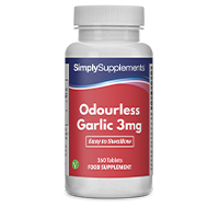 Odourless Garlic Tablets 3mg
