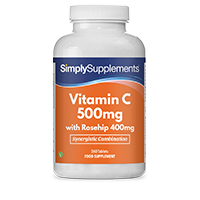 Vitamin C 500mg with Rosehip 400mg