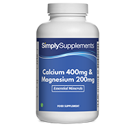 Calcium 400mg & Magnesium 200mg Tablets