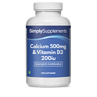 Calcium 500mg & Vitamin D3 200iu Tablets