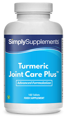 Simply Supplements Turmeric Black Pepper Joints (180 Tablets)
