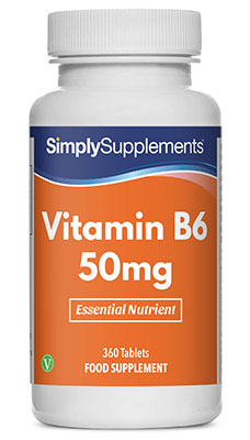 Vitamin B6 Tablets 50mg - E466