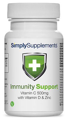 Immunity Support with Vitamin C, Vitamin D & Zinc