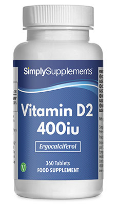 Vitamin D Tablets 400iu - E509