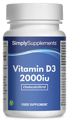 Vitamin D3 Tablets 2,000iu