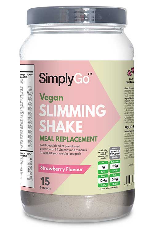 Simply Supplements Vegan Slimming Shake (600 g)