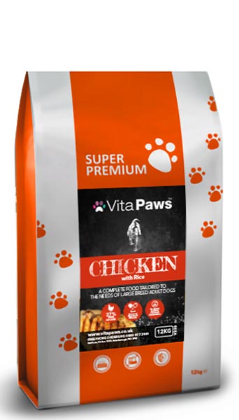Large Breed Adult Dog Food - Chicken & Rice