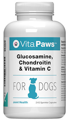Glucosamine Chondroitin Vitamin C Dogs (240 Sprinkle Capsules)